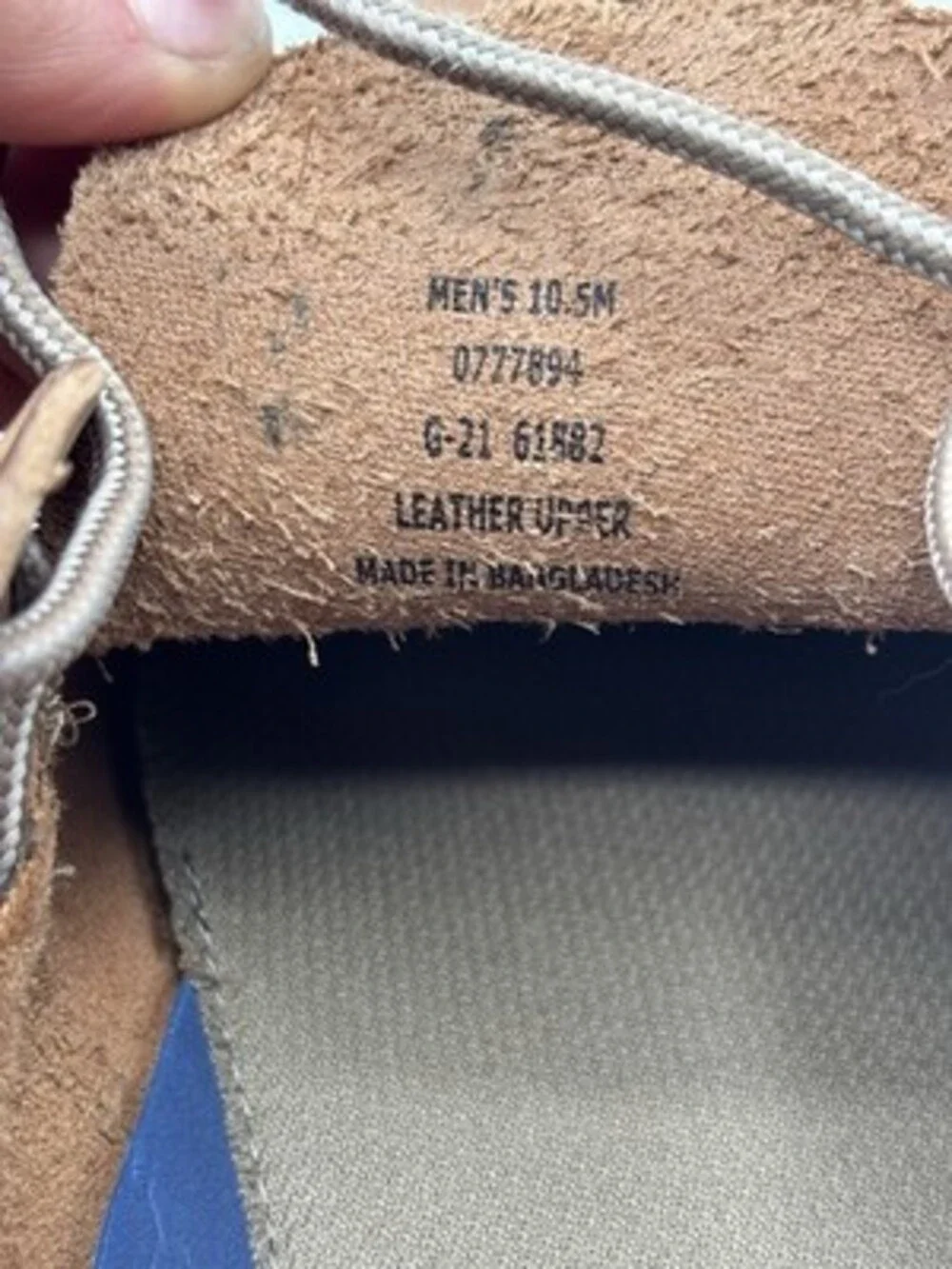 Sperry Top Sider Brown Leather Boat Shoes Men's US 10.5M 0777894 Casual